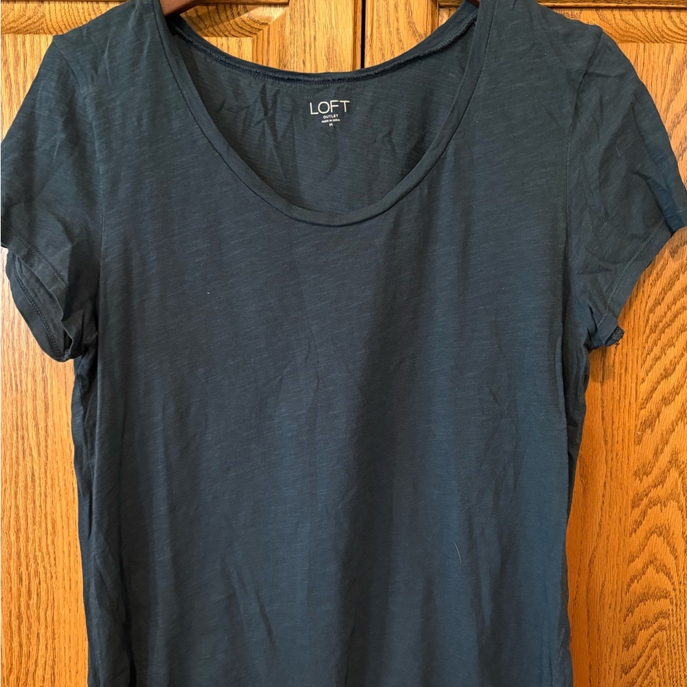 LOFT Dark Green Women's Top